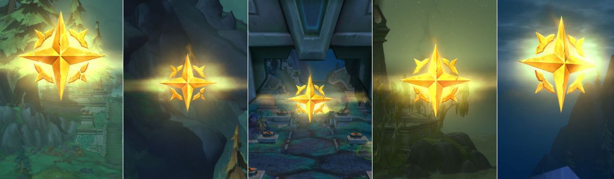 All The Coiled Isle Skyriding Glyph Locations in WoW Midnight